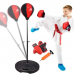 Детская напольная боксерская груша Punching Ball Set набор для бокса 3в1 груша, перчатки, стойка 127 см