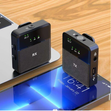 Профессиональная беспроводная микрофонная радиосистема Bewin Mini SX9 2.4g 2.4GHz для камеры и смартфона