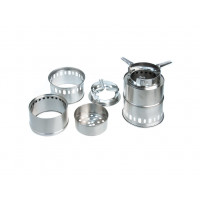 Турбо печь ультралегкая портативная походная твердотопливная разборная для кемпинга 1876