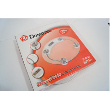 Электронные напольные весы круглые Domotec до 180 кг