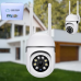 Беспроводная PTZ IP камера для видеонаблюдения дома Wifi поворотная со звуком и ночным видением