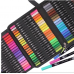 Набор акварельных двусторонних скетч-маркеров для рисования Color brush 60 штук в cумке