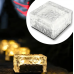 Садовый светильник куб льда Ice cube 1шт. на солнечной батарее теплый белый