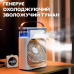 Мини вентилятор с контейнером для льда ART 9418 с LED подсветкой белый ( Размер: 21х16х6 см )