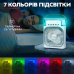 Мини вентилятор с контейнером для льда ART 9418 с LED подсветкой белый ( Размер: 21х16х6 см )