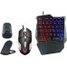 Игровой набор одноручная клавиатура и мишка с конвертером G508