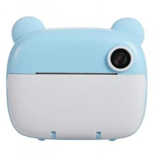 Детский фотоаппарат мгновенной печати Diy instant Digital Camera Синий MA457blue