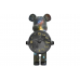 Настольные Часы Фигурка Медведь Bearbrick Космические 30 см