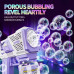 Автоматический пистолет для мыльных пузырей Bubble Gun 162 Мыльные пузыри пузырь машина