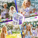 Автоматический пистолет для мыльных пузырей Bubble Gun 162 Мыльные пузыри пузырь машина