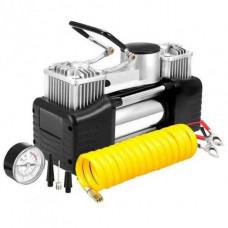 Автомобильный компрессор air pump 12В мининасос для накачки колес PERVOI CTC-1102