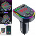 FM трансмиттер модулятор FONY FO-F5 с Bluetooth 5.0 Автомобильная двойная USB зарядка