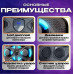 Тренажер для бокса с LED подсветкой Боксерская доска музыкальная с шестью мишенями