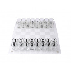 Алкогольная игра шашки и шахматы №086 L-3 (35х35 см)