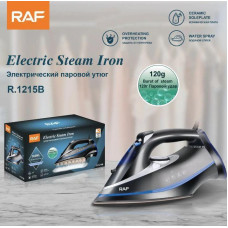 Утюг RAF R1215B 2600W, Домашний паровой утюг с мощностью 2600w с керамической подошвой с подачей пара