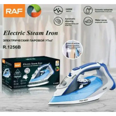 Утюг RAF R1256B, Домашний паровой утюг с мощностью 2400w с керамической подошвой с подачей пара