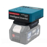 Инвертор напряжения аккумуляторный, Преобразователь напряжения DC 18-21V на 220V 120W (без аккумулятора)