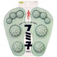 Роликовый массажер для ног и ступней, 25,5х25,5х4,5 см, Fumico Массажер для стоп Массажер ног