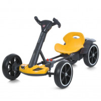 Электрокарт аккумуляторный складной детский до 30 кг M6072 Eco Koleso Go Kart