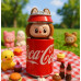 Коллекционная мягкая игрушка-сюрприз Лабубу в банке Coca-Cola