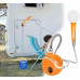 Душ аккумуляторный переносной для кемпинга и дачи на Li-ion 2000 мАч Portable Outdoor Shower портативный Душ аккумуляторный переносной для кемпинга и дачи на Li-ion 2000 мАч Portable Outdoor Shower портативный