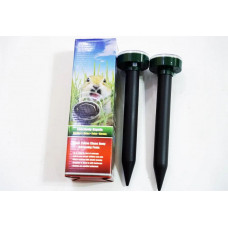 Ультразвуковой отпугиватель диких животных кротов и грызунов Solar Rodent Repeller (2 шт.)