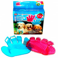 Силиконовая щётка для мытья животных Pet Wash Brush