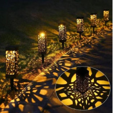 Комплект садовых фонарей 6 шт на солнечной батарее Garden Solar Lawn Lamp