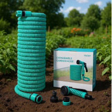 Поливочный растягивающийся шланг для сада EXPANDABLE GARDEN HOSE K-100FT (30 м)