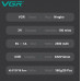 Аккумуляторная машинка для стрижки волос VGR V-138 GOLD с 4 сменными насадками триммер для бороды и усов Аккумуляторная машинка для стрижки волос VGR V-138 GOLD с 4 сменными насадками триммер для бороды и усов