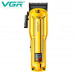 Аккумуляторная машинка для стрижки волос VGR V-138 GOLD с 4 сменными насадками триммер для бороды и усов Аккумуляторная машинка для стрижки волос VGR V-138 GOLD с 4 сменными насадками триммер для бороды и усов