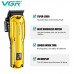Аккумуляторная машинка для стрижки волос VGR V-138 GOLD с 4 сменными насадками триммер для бороды и усов Аккумуляторная машинка для стрижки волос VGR V-138 GOLD с 4 сменными насадками триммер для бороды и усов
