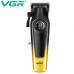 Аккумуляторная машинка для стрижки волос VGR V-196 GOLD с 8 сменными насадками триммер для бороды и усов Аккумуляторная машинка для стрижки волос VGR V-196 GOLD с 8 сменными насадками триммер для бороды и усов