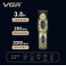 Профессиональный триммер для волос и бороды VGR V-954 аккумуляторный с LED-дисплеем и 4 насадками Профессиональный триммер для волос и бороды VGR V-954 аккумуляторный с LED-дисплеем и 4 насадками