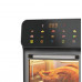 Аэрофритюрница электрическая Hoffmans HM-786 12 л 2400 Вт мультипечь Воздушная фритюрница безмасляная