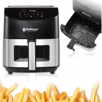 Аэрофритюрница электрическая Hoffmans HM-785 8 л 2000 Вт сенсорная Воздушный безмасляный аэрогриль