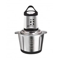 Металлический измельчитель Hoffmans HM-8840, Измельчитель продуктов 2 л, Блендер-чоппер 1200 Вт