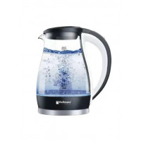 Электрочайник Hoffmans стекло 2,0L HM-2537 Стеклянный электрочайник дисковый 2000W