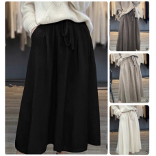 Стильная женская юбка из двусторонней ангоры Модель : 1554-1267 Цвета: шоколад, молоко, беж, черный