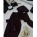 Костюм 3-ка Модель: 1530-259 Цвета: серый меланж, графит, розовый, черный, шоколад