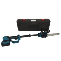 Телескопическая пила 12" с масляной смазкой и двумя аккумуляторами