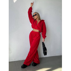 Костюм спортивный женский Модель: 1512-391 Цвет: черный, красный, шоколад