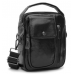 Mужская кожаная сумка Black